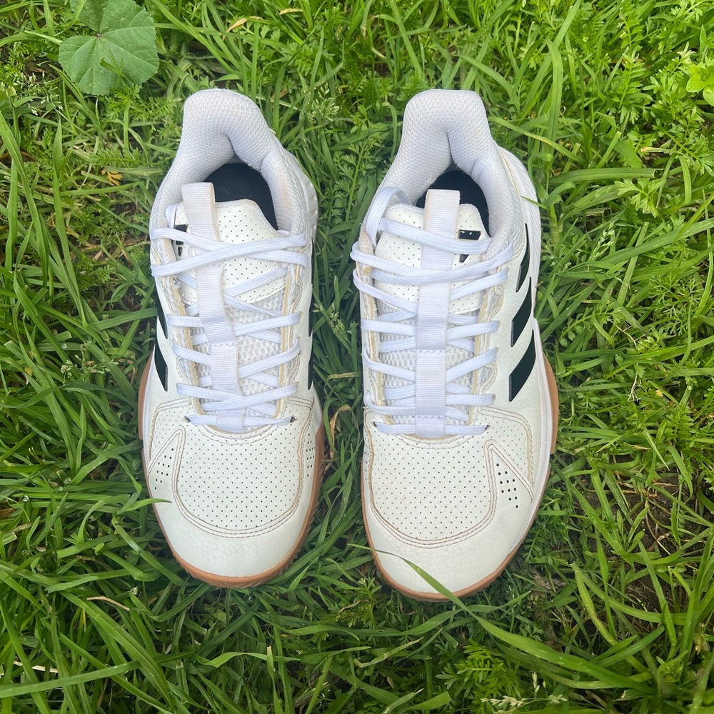 adidas White and Black Sneakers